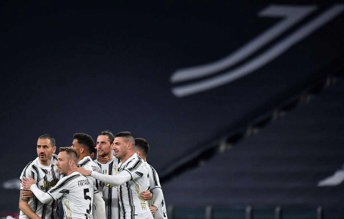 尤文图斯球队全队集结，为下一场比赛磨砺的简单介绍